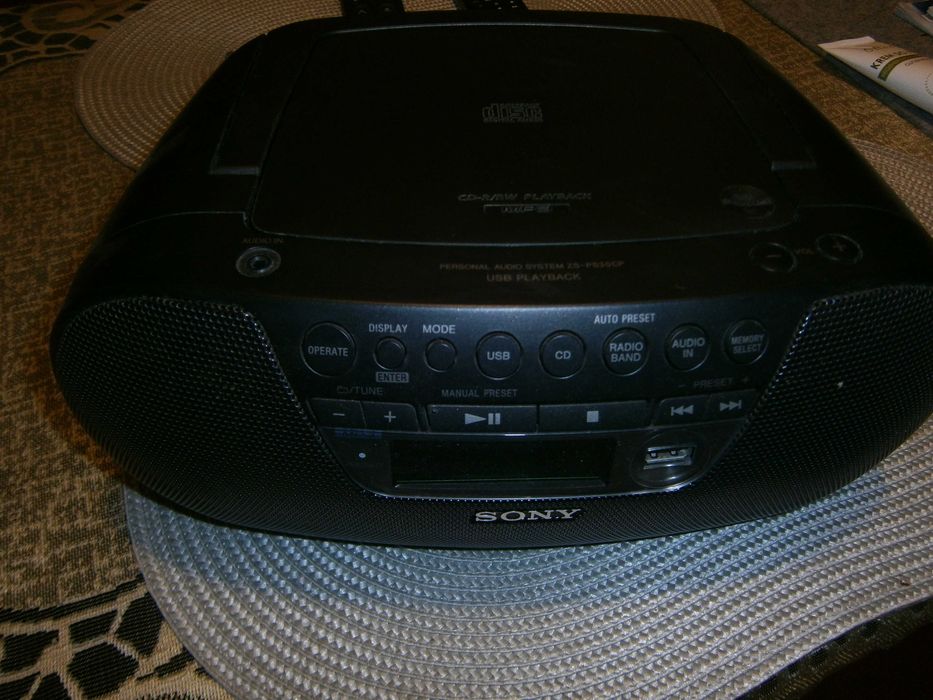 Radio odtwarzacz SONY model ZS PS 30 CP Wysyłka w cenie