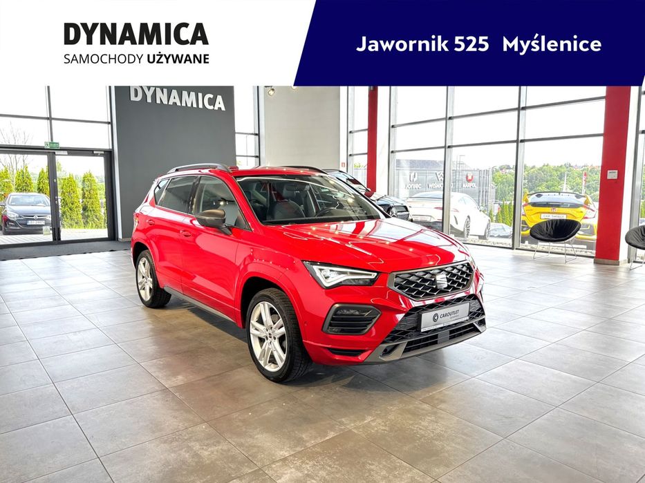 Seat Ateca FR 1.5TSI 150KM DSG 2022 r., salon PL, f-a VAT, 79tys.km przebiegu