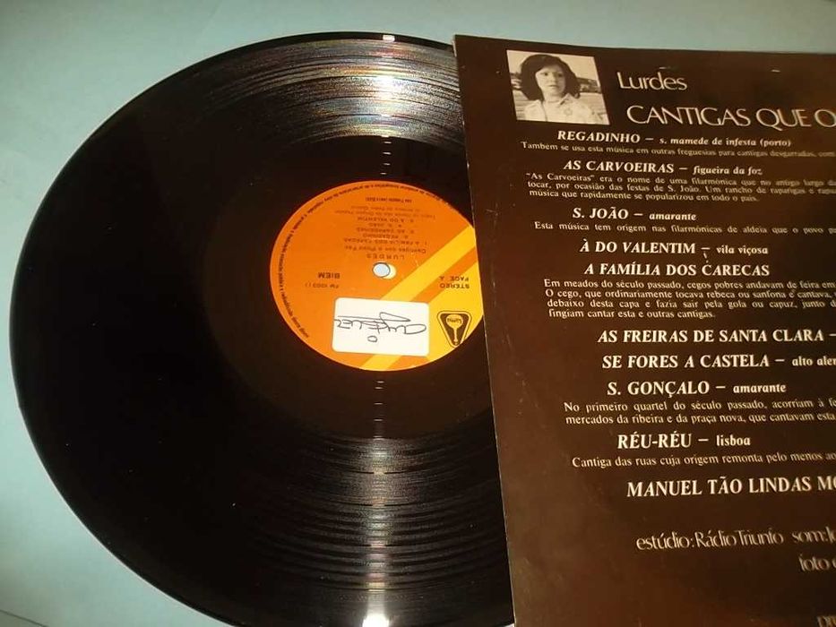 LP - Lurdes – Cantigas Que O Povo Fez