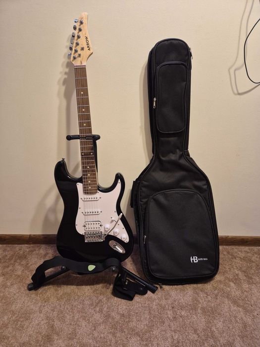 ARROW/ST211 - gitara elektryczna oraz akcesoria