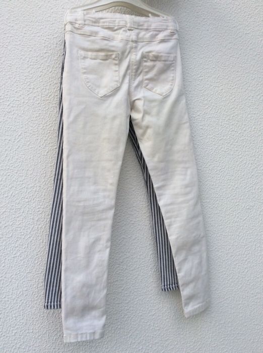 2 pares de calças Zara e Kiabi