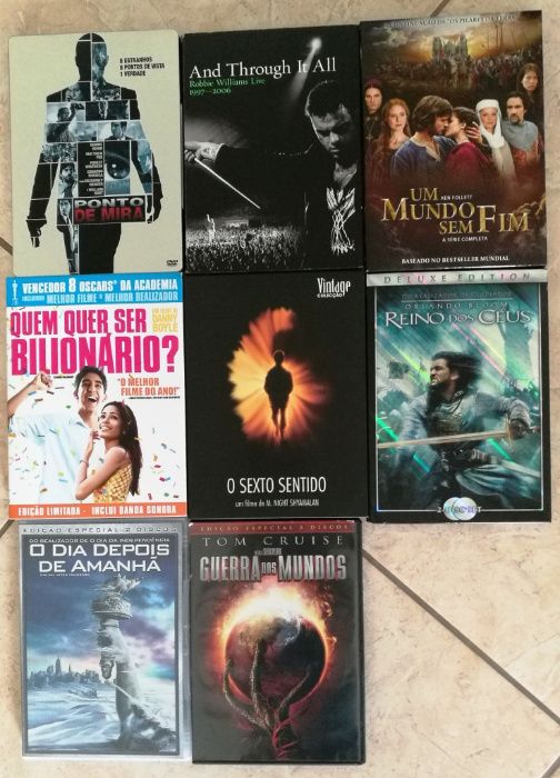 Dvds em edições especiais e limitadas