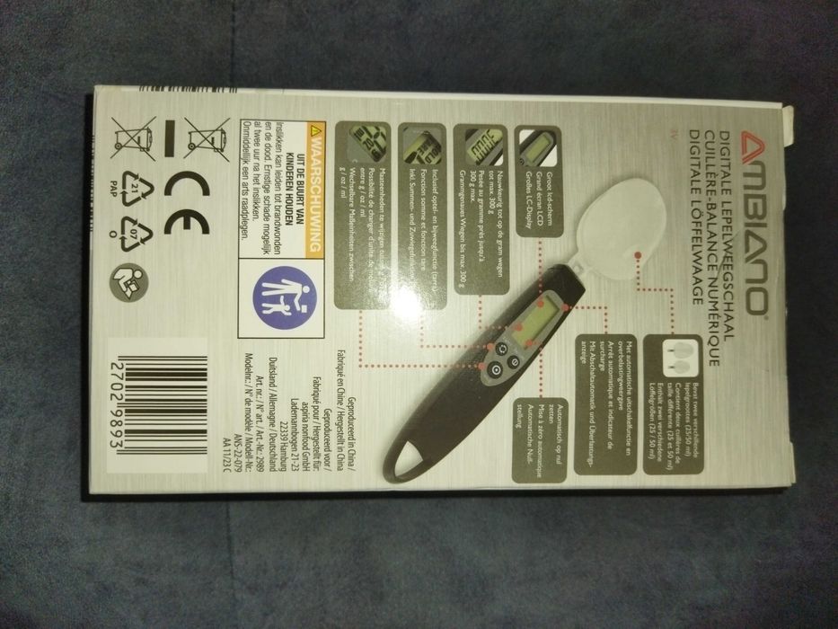 Ваги кухонні Електронна ложка-ваги