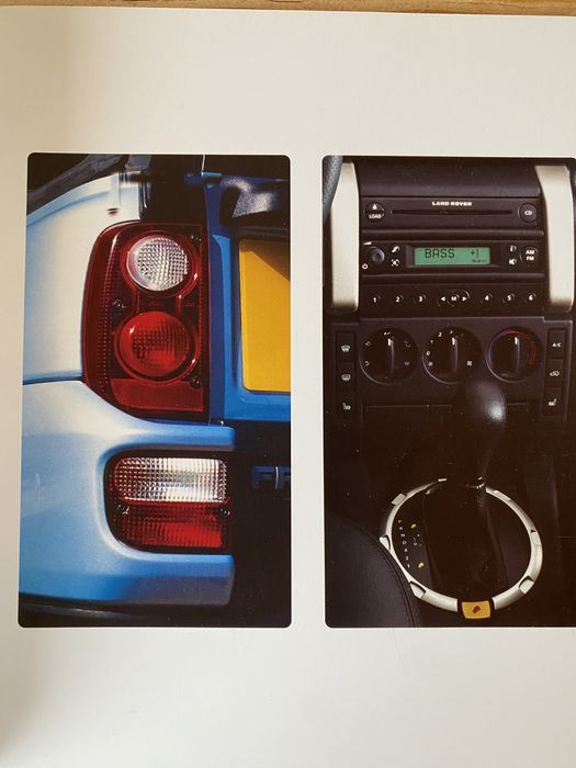 Brochura Catálogo Land Rover Freelander 2004 facelift