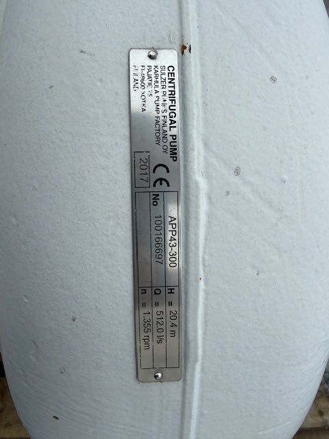 Sulzer APP43-300 nowa duża pompa wody