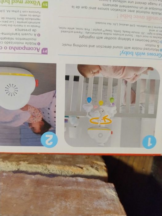 Karuzela do łóżeczka niemowlęcego