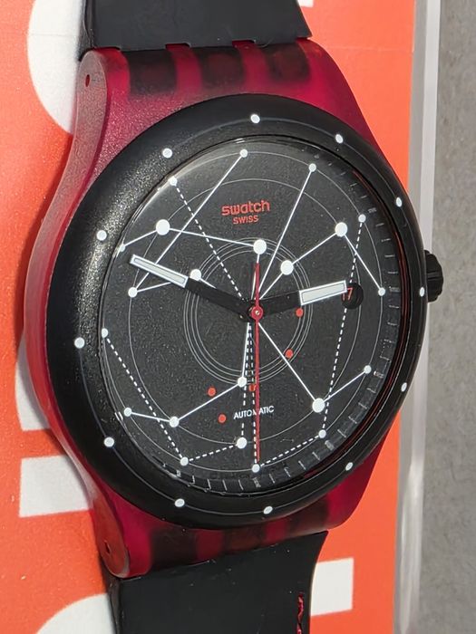 Zegarka Swatch Automatic Sistem 51 SUTR400 SISTEM RED
Zegarek Swatch SISTEM RED męskiSUTR400
Zegarek Swatch SISTEM RED męski