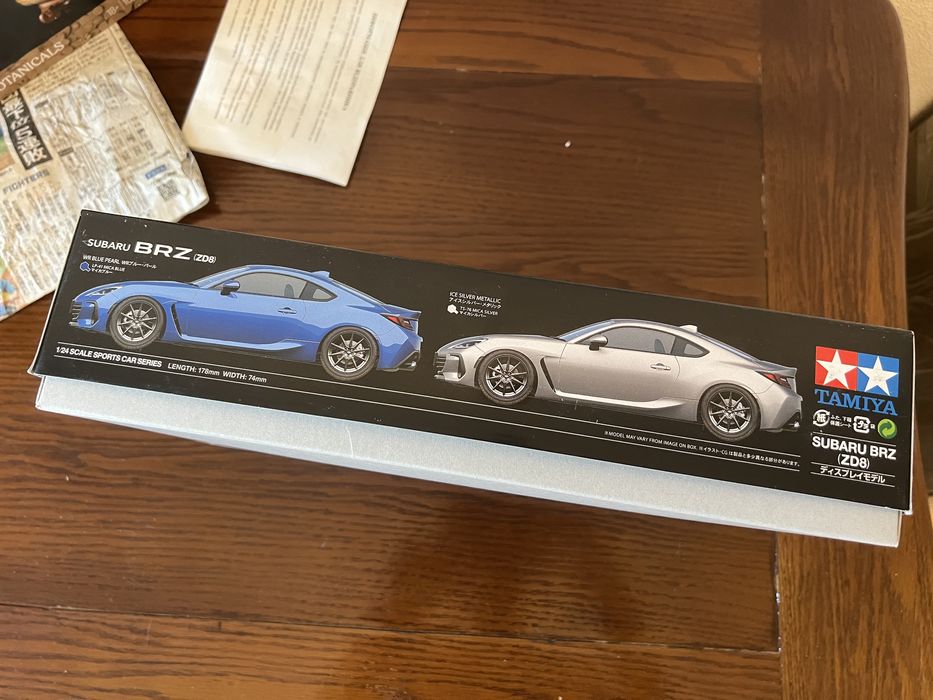 Tamiya Subaru Brz (Zd8) 1/24 24362 конструктор GR86 TD8 япония jdm toy