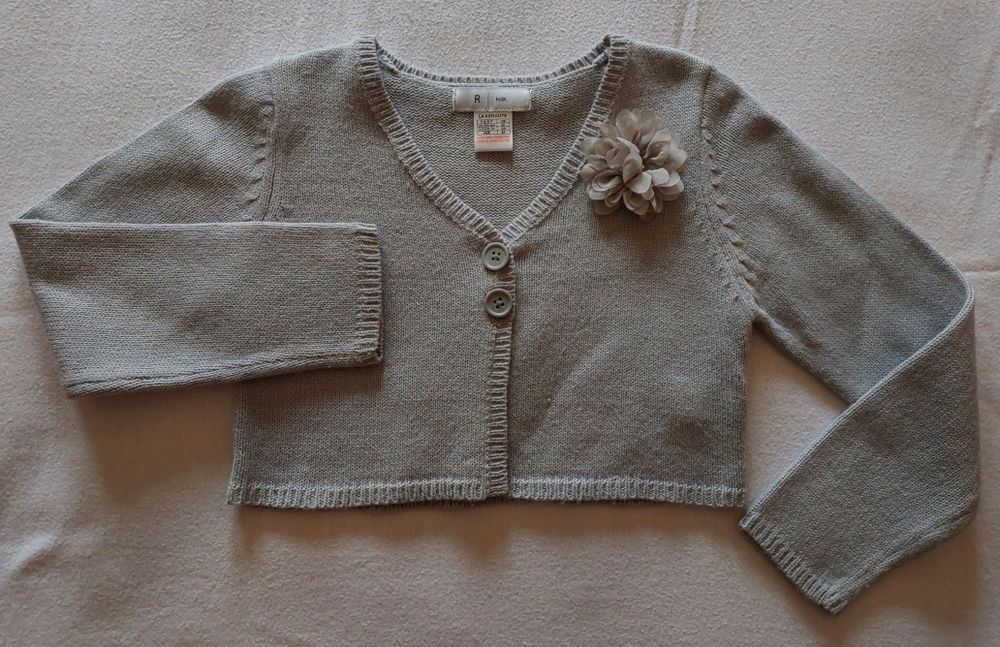 Casaco/Bolero Cinza Cerimónia