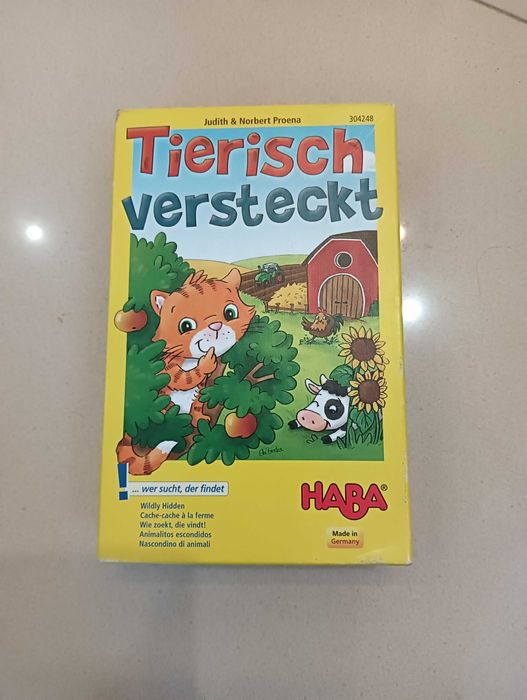 Gra Planszowa dla dzieci HABA Zabawa w chowanego 3+