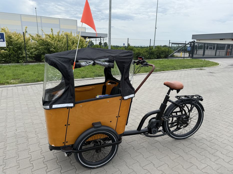 2 sztuki Rower elektryczny Geobike cargo GRANITE MS riksza