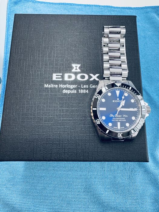 Zegarek meski Edox Sky diver 70s