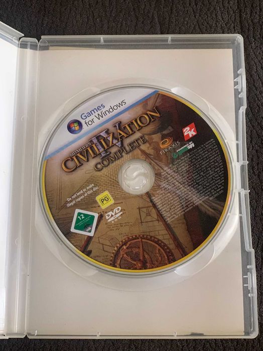 Sid Meier's Civilization IV: Complete - PC DVD Jogo
