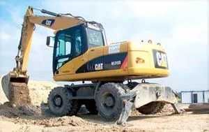 Usługi koparką i koparko-ładowarką. Wynajem koparki. Prace ziemne