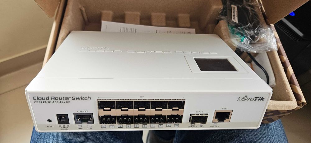 Mikrotik Cloude Router Switch CRS212-1G-10S-1S+IN
