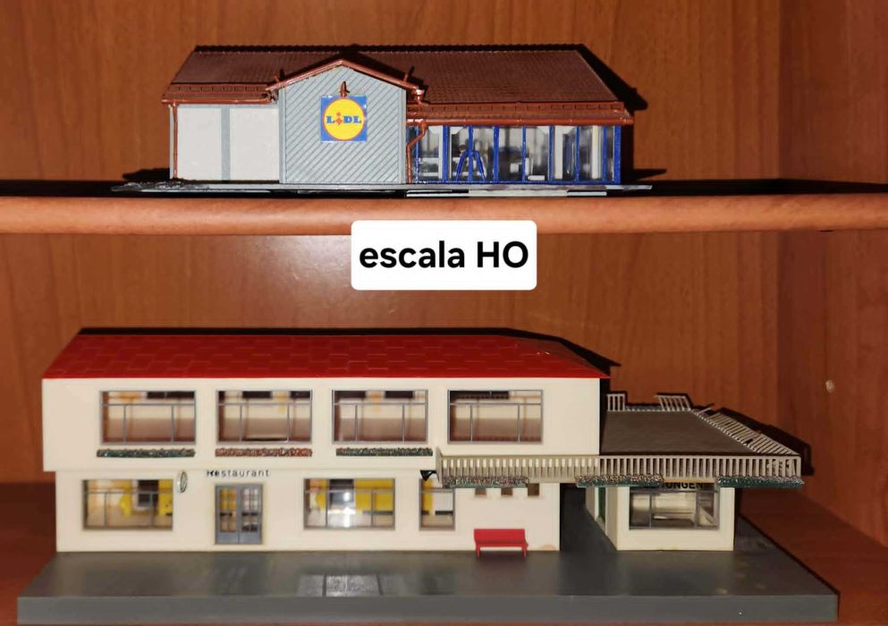 Casas grandes escala HO modelismo