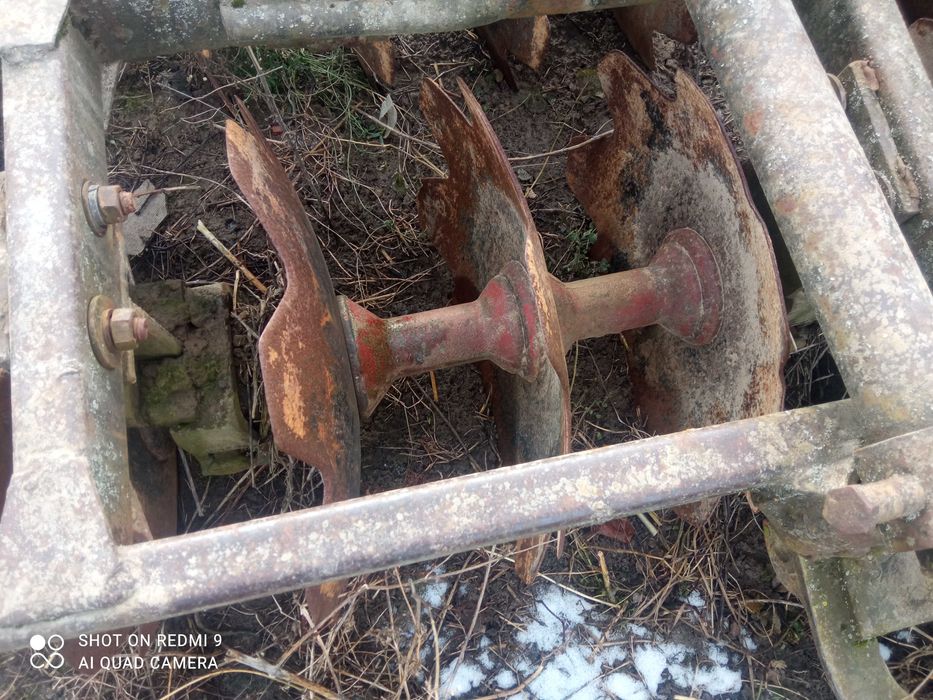 Борона дискова садова