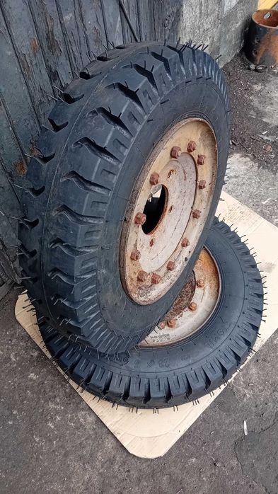 Koło 23x5 opona pełna nowa wózek przyczepka sadownicza wozek pod heder