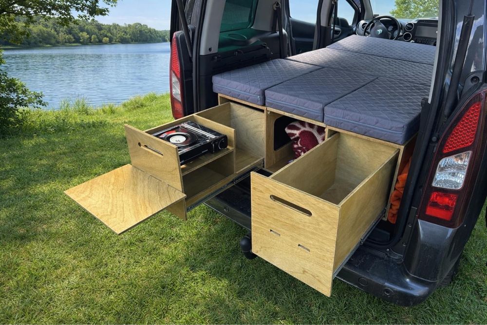 Zabudowa campingowa camper box berlingo kango i inne