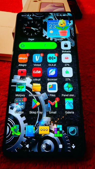 Smartfon Xiaomi Redmi Note 12Pro Plus 8/256GB. 5G 120Hz 200Mpix stereo 120W st.jak Nowy
