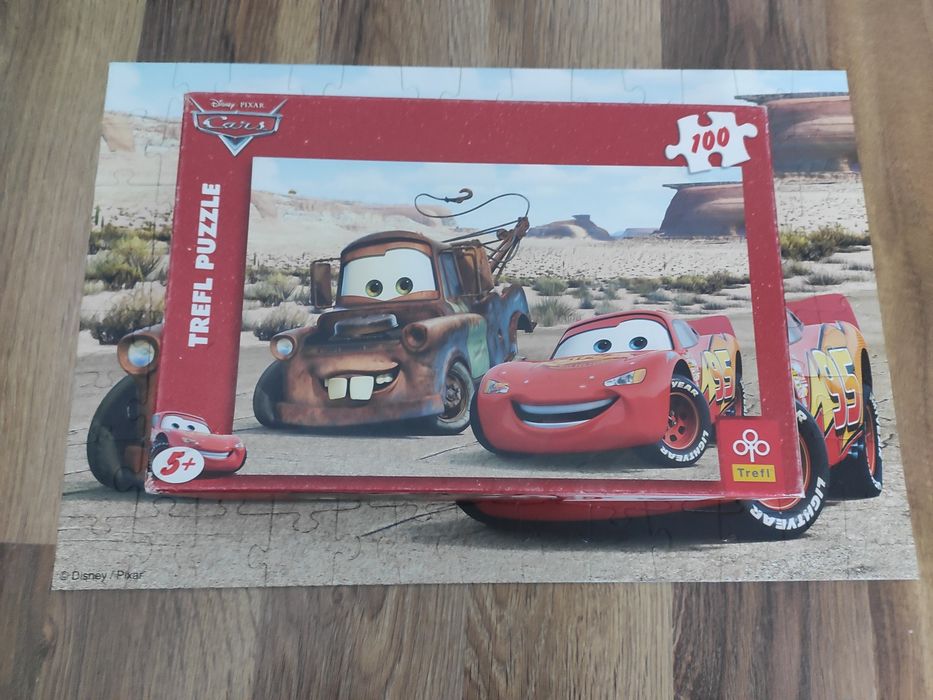100 Puzzle Cars auta Disney Pixar - Trefl