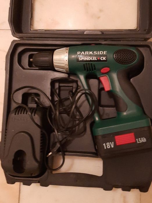 Berbequim Parkside   Spindlelock bateria PABS 18-2 SL 18V