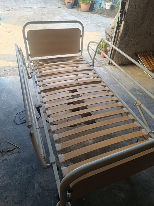 Cama articulada a funcionar