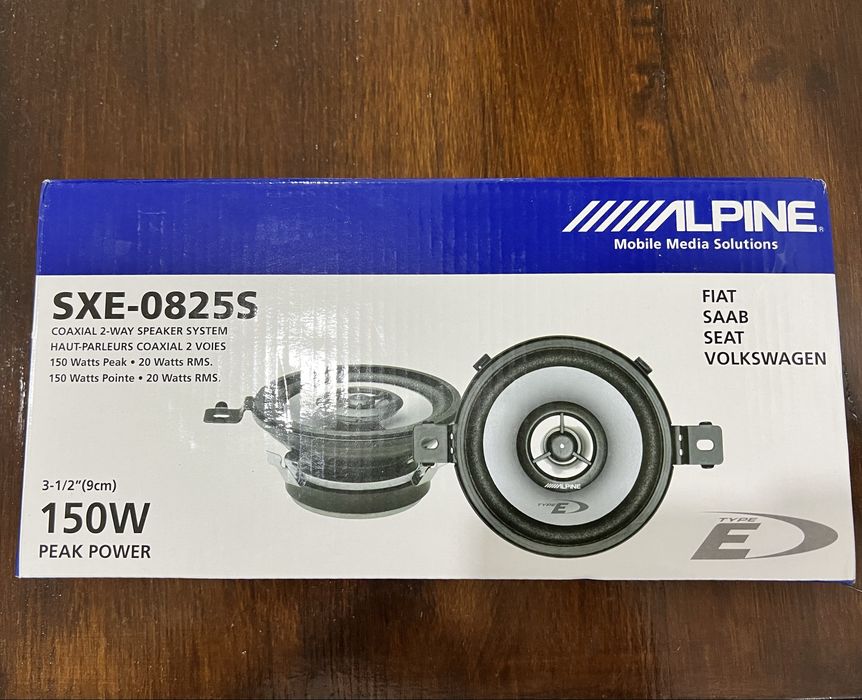 Colunas Alpine 8/9cm novas