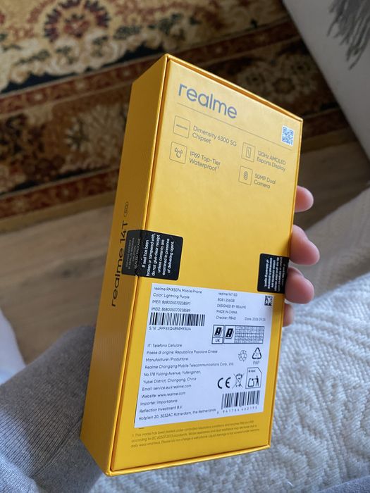Realme 14t 5g 8/256 фіолетовий смартфон 2026