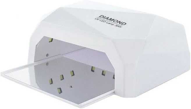 Lampa UV/LED 36W biała typ diamond