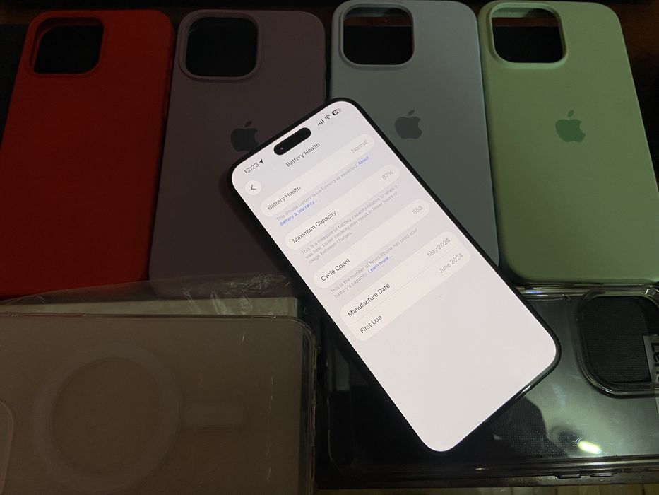 Iphone 15 Pro Max 256 Blue Titanium