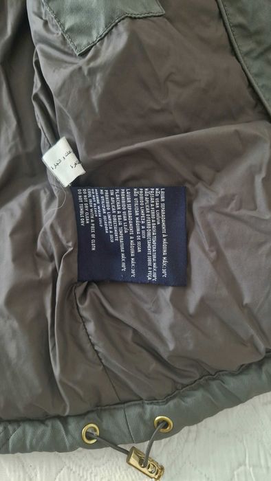 Casaco penas acolchoado Quebra Mar, cinzento, tamanho S