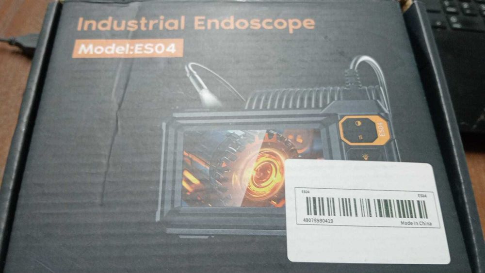 Endoscópio Industrial HD 5 Metros – NOVO (Inspeção Esgotos/Motores)