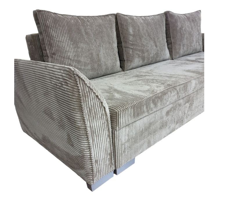Naroznik Kanapa Sofa Funkcja Spania Poduszki Dostawa Cała Polska