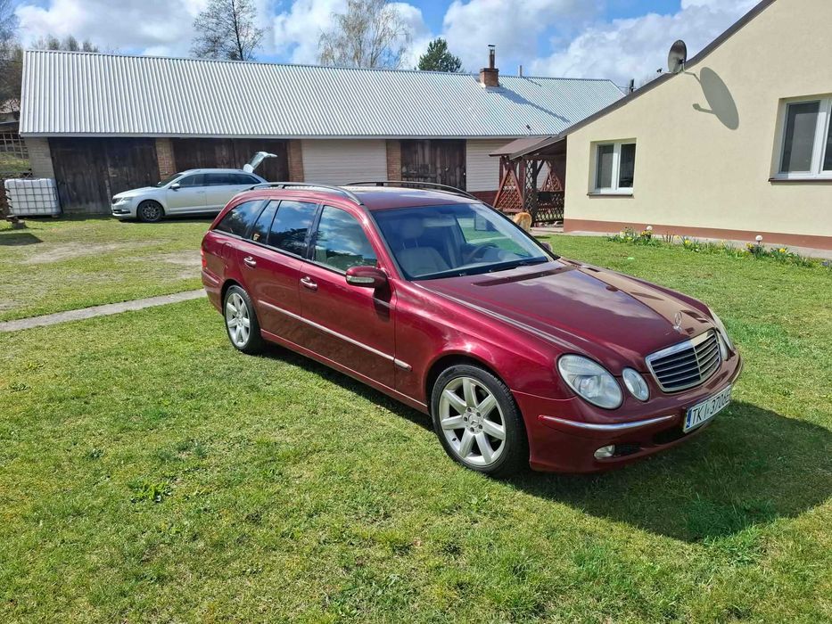 Mercedes w211 1.8  kompresor#skóra#klima#grzanefotele