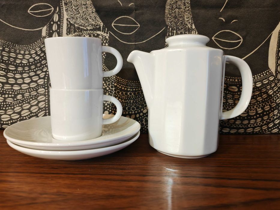 2 filiżanki do kawy + dzbanek skandynawski styl IKEA