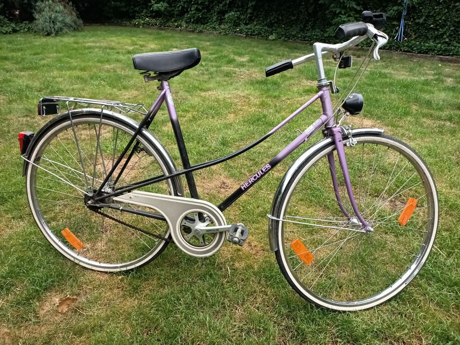 Klasyczny rower miejski Hercules damka dwururka