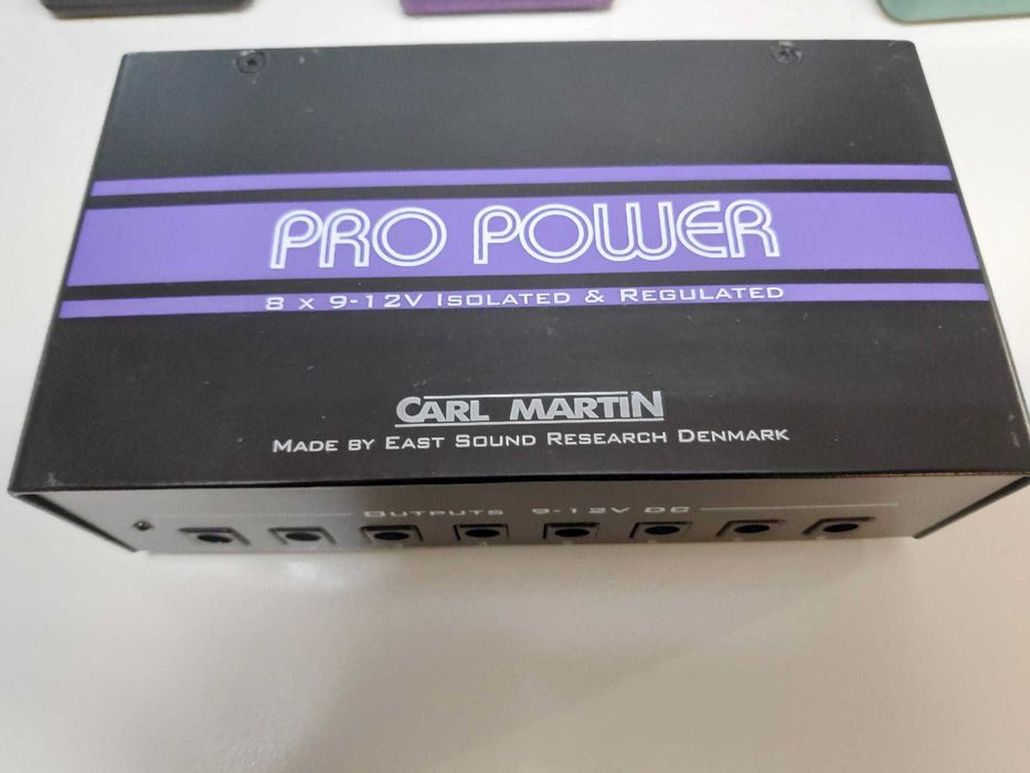 Fonte de Alimentação CARL MARTIN PRO POWER - Praticamente Nova