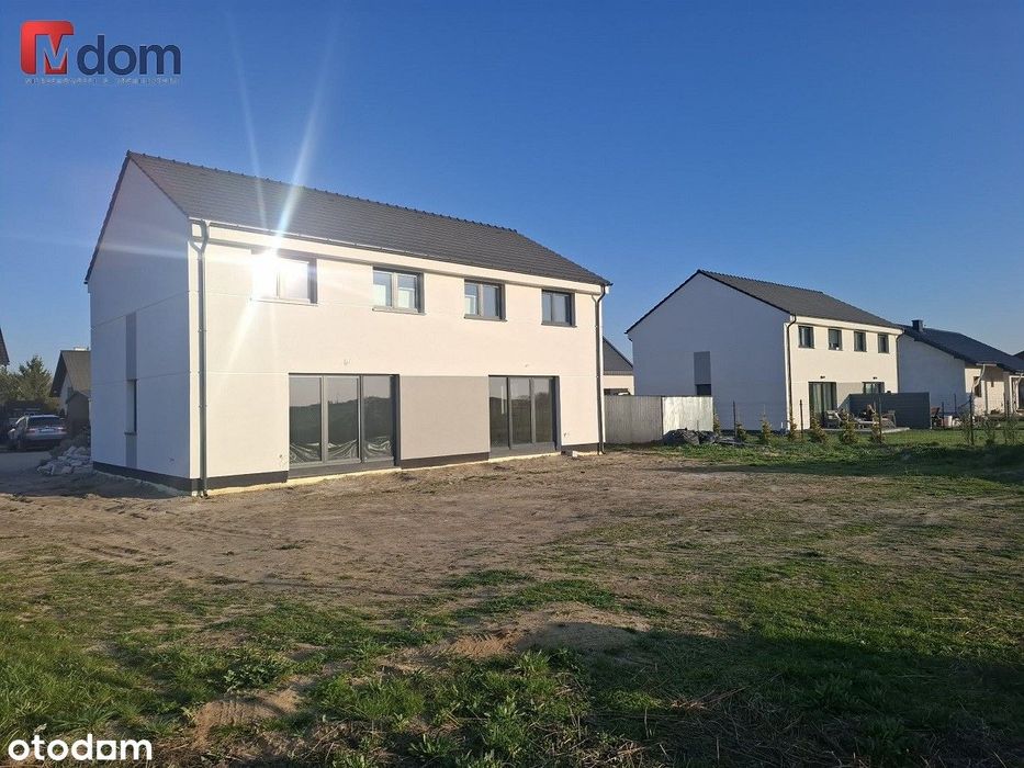 Ogród od zachodu/bez skosów/działka 400 m2
