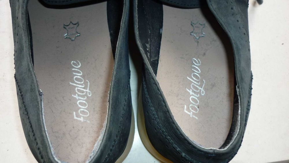 Footglove- skórzane półbuty r; 38,5