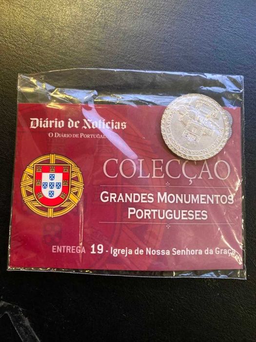 Medalha Diário de Notícias Nº 19 – Igreja Nossa Senhora da Graça – Coleção Grandes Monumentos Portugueses