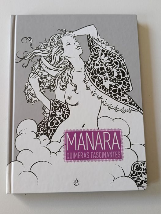 19 Livros de Milo Manara e Hugo Pratt (6 de capa dura)