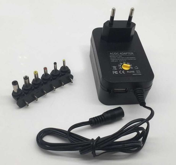 Adaptador de alimentação ajustável