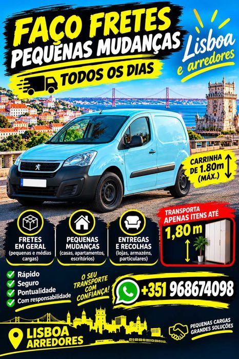 Mudanças /fretes