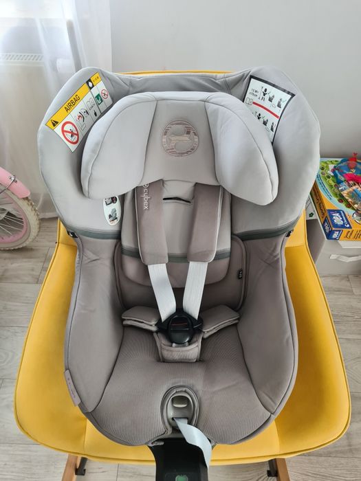 Fotelik samochodowy obrotowy  cybex sirona s i size przodem i tyłem do jazdy 0-18 kg, 45-105 cm