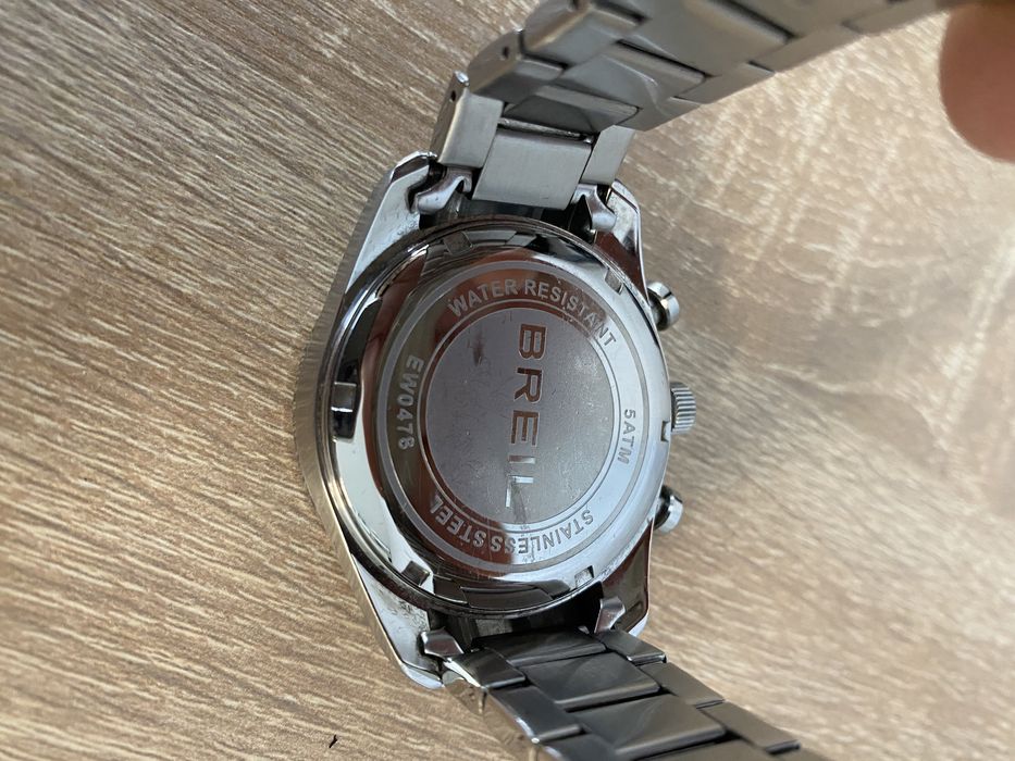 Zegarek męski Breil srebrny na  bransolecie EW0478