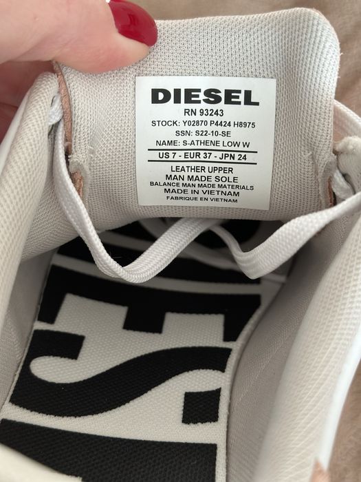 Шкіряні кеди Дізель Diesel оригінал
