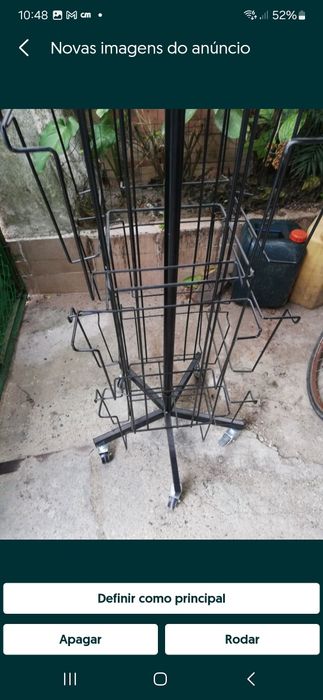 Espositor para revista etc..