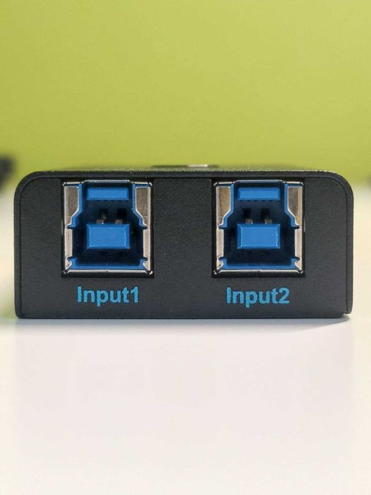 SGEYR USB 3.0 Switch Selector 2xPC 1xUSB przełącznik