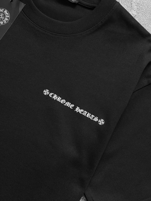 Футболка chrome hearts / off-white / supreme